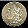Image 3 : 1887 MORGAN SILVER DOLLAR  NNC MS65