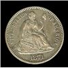 Image 3 : 1871 SEATED LIBERTY SILVER 1/2 DIME  NNC AU-55