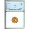 Image 1 : 1935-SLINCOLN WHEAT CENT  NNC MS-66 RED