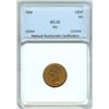 Image 1 : 1904 INDIAN HEAD CENT  NNC MS-65 RED