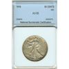 Image 1 : 1918 WALKING LIBERTY SILVER 50 CENTS  NNC AU-55