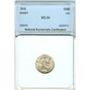 Image 1 : 1916 BARBER SILVER DIME  NNC MS-64