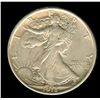 Image 3 : 1918 WALKING LIBERTY SILVER 50 CENTS  NNC AU-58