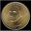 Image 1 : 2007 GEORGE WASHINGTON DOLLAR -MISSING EDGE LETTERING MINT ERROR-