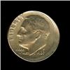 Image 3 : 1980-P ROOSEVELT 10 CENTS -OFF CENTER MINT ERROR- NNC MS-65