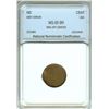 Image 1 : ND LINCOLN CENT -95% OFF CENTER MINT ERROR- NNC MS-65 BR
