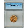 Image 1 : 1954-D LINCOLN WHEAT CENT ICG MS-67 RED  RARE THIS NICE!
