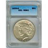 Image 1 : 1924-S PEACE SILVER DOLLAR  ICG MS61