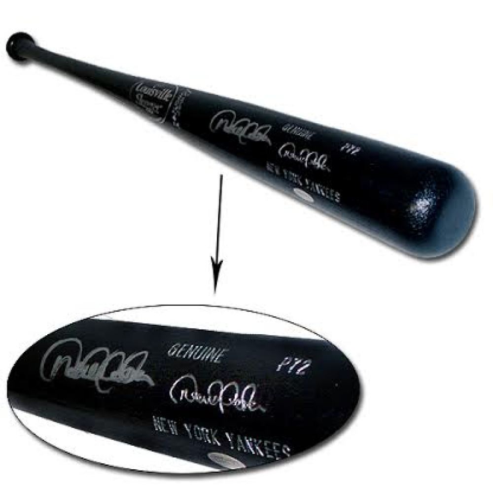 Derek Jeter Signed Custom Engraved Yankees Louisville Slugger Baseball
