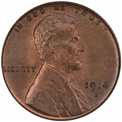 1914-D MS-64 RB PCGS.