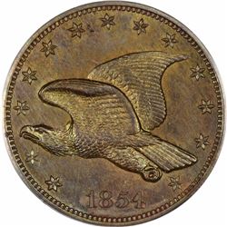 1854 Large Flying Eagle cent. J-164. P-189. S-PT3. Rarity 5. PR64BN PCGS (PS) OGH.  Choice Proof (13