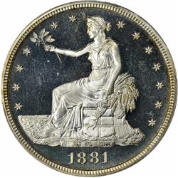 1881 Proof-66 DCAM PCGS.