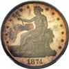 Image 2 : 1874 Proof-64+ Cameo NGC.