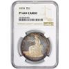 Image 5 : 1874 Proof-64+ Cameo NGC.