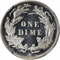 1890 Proof-67 Cameo NGC.
