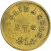 Image 1 : Kagin-CFT-11 (K-24 Reverse). 27. G, 21C. Carolina Gold. Plain Edge. Rarity-6 for Type. Fine to VF.