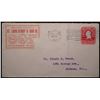 Image 1 : Paper envelope 6 ¼” X 3 ¼” postmarked DEC 14/6 30 P M 1907 ST. LOUIS, MO. With cancelled U. S. Two C