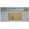 Image 1 : NJ-156. December 31, 1763. 12 Shillings Colonial Note. PMG Choice Uncirculated 64 EPQ.