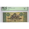 Image 1 : T-21, PF-3. 1861 $20 Confederate Note. PCGS Very Fine 20.
