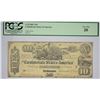 Image 1 : T-29, PF-1. 1861 $10 Confederate Note. PCGS Very Fine 20.