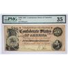 Image 1 : T-64, PF-2. 1864 $500 Confederate Note. PMG Choice Very Fine 35.