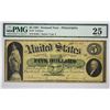 Image 1 : Fr. 2. 1861 $5 Demand Note. Philadelphia. PMG Very Fine 25.
