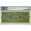 Image 2 : Fr. 2. 1861 $5 Demand Note. Philadelphia. PMG Very Fine 25.