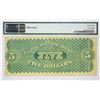 Image 2 : Fr. 3. 1861 $5 Demand Note. PMG Very Fine 25.
