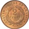 Image 2 : 1865 Fancy 5. MS-64 RD PCGS.