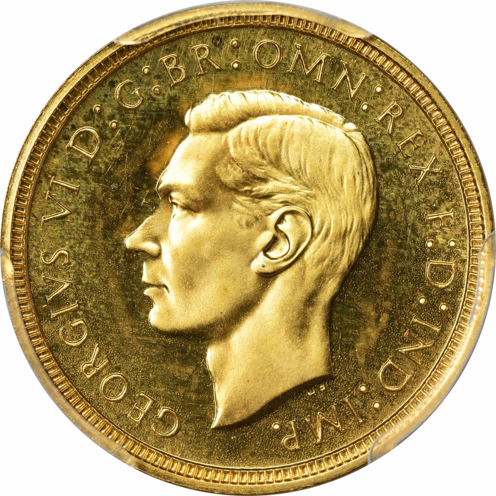 Great Britain. VI (19361952). 1937 Gold Half Sovereign. S4077. Proof65 CAM PCGS.