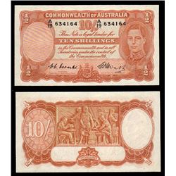 Australia, George VI, Ten Shillings, Coombs/Watt, 1949, (R.14), A19/634164