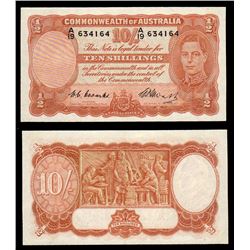 Australia, George VI, Ten Shillings, Coombs/Watt, 1949, (R.14), A19/634164