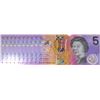Image 2 : Australia, QEII, Five Dollars, 2016, Stevens/Fraser, (R.---), AA162889001-10, First Prefix