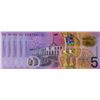 Image 1 : Australia, QEII, Five Dollars, 2016, Stevens/Fraser, (R.---), AA162888996-9000, First Prefix