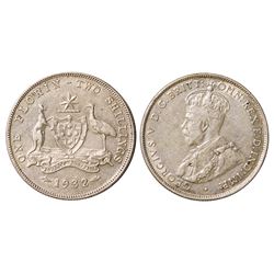 Australia, KGV, Florin 1932