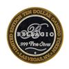 Image 1 : .999 Silver Bellagio Las Vegas Nevada $10 Casino Limited Edition Gaming Token