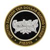 Image 2 : .999 Silver Fiesta Casino and Hotel $10 Casino Limited Edition Gaming Token