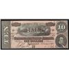 Image 1 : 1864 $10 The Confederate States of America Note