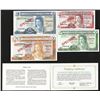 Image 1 : Set of (4) Government of Gibraltar Specimen Bank Notes