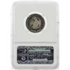 Image 2 : 1873-CL 3 No Arrow Quarter Dollar Coin NGC PF67 Cameo
