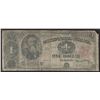 Image 1 : 1891 $1 Treasury Coin Note