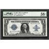 Image 1 : 1923 $1 Silver Certificate STAR Note PMG Choice AU 58EPQ