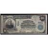 Image 1 : 1902 $10 National Bank of Kansas City Kansas National Currency Note