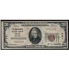 Image 1 : 1929 $20 National Bank of Troy New York National Currency Note