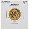 Image 1 : 1917 Australia Sovereign Gold Coin