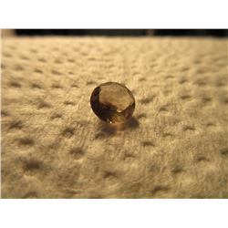 ROUND FACETTED TOPAZ-BROWN - ~1.4CT #1013