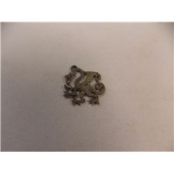 PENDANT- PEWTER DRANGON - 1.5"