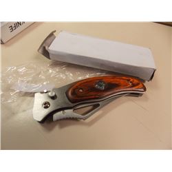 NEW FOLDING KNIFE WITH COMPASS- QUICK RELEASE
