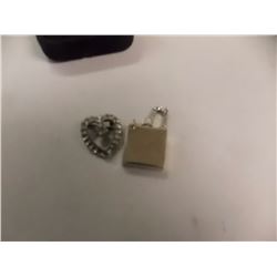 RHINESTONE BROACH AND MINI FLASK