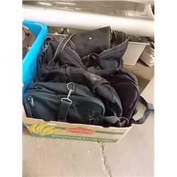 BOX OF OVER NIGHT BAGS